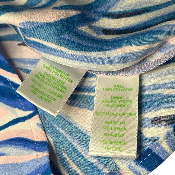 NWT Lilly Pulitzer Donna Romper Pink Tropics Heat Wave Engineered Size 00 Spring - Picture 8 of 8